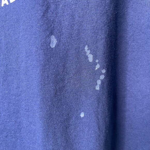 POLO Ralph Lauren Men's Navy Blue One Side Pocket Hoodie Size Medium - Picture 10 of 10